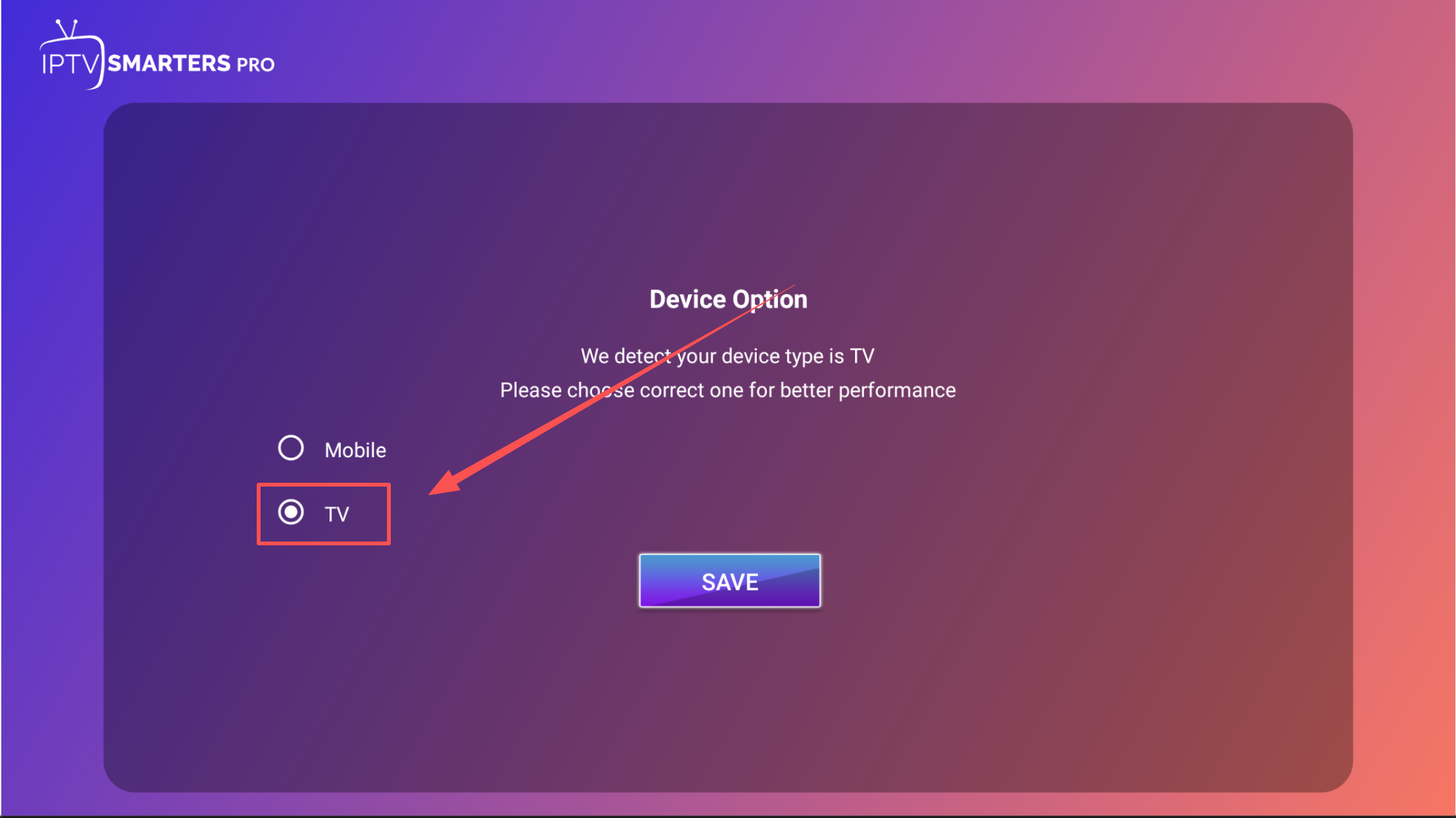 click on accept button