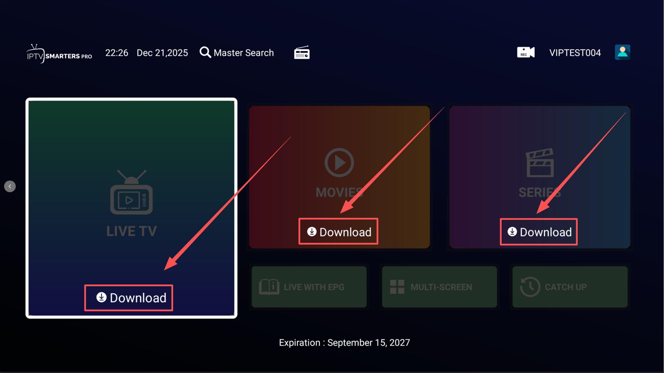 IPTV Smarters Pro for FireStick